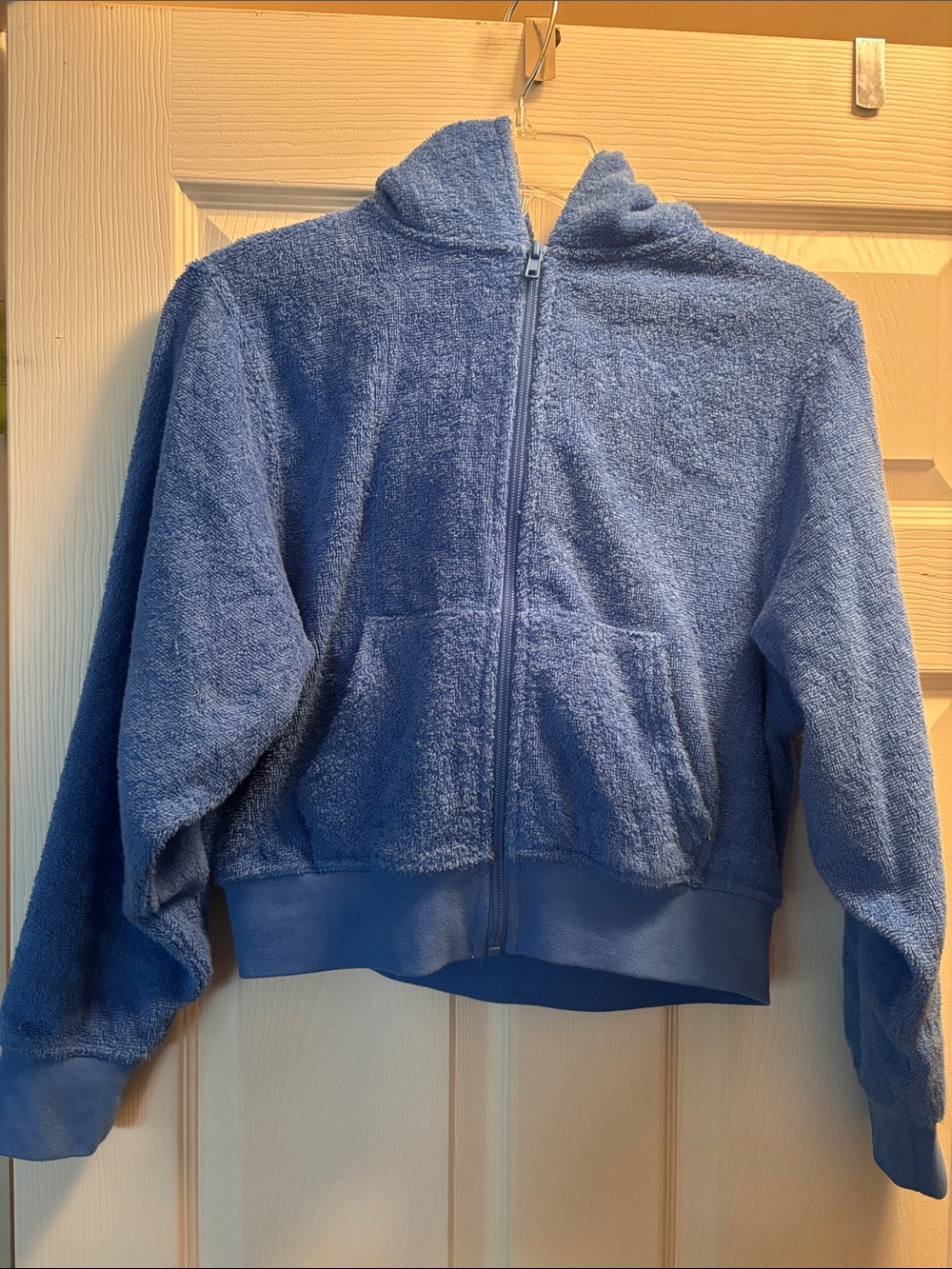 RARE SKIMS Terry Zip-Up Hooded Jacket